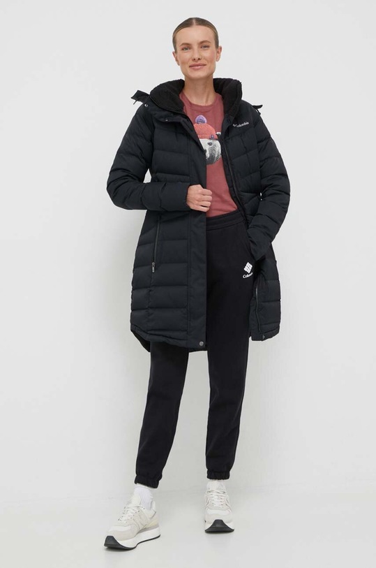 Пухова куртка Columbia 2051443 чорний AW23
