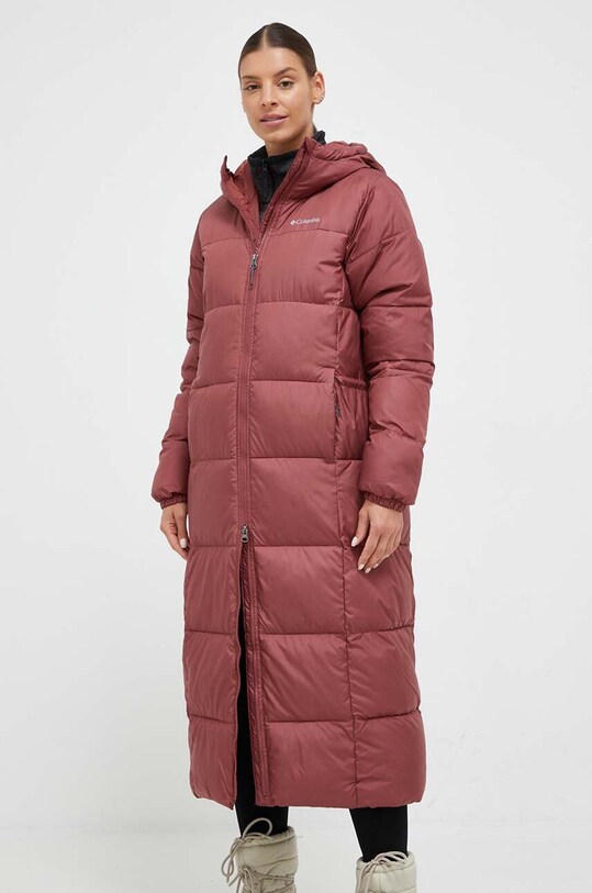 Bunda Columbia 2052921 burgundské AW23