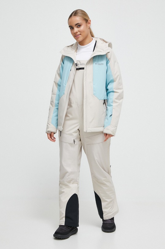 Columbia kurtka narciarska Highland Summit 2050961 beżowy AW23