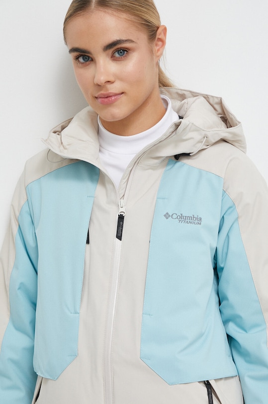 Columbia kurtka narciarska Highland Summit beżowy 2050961