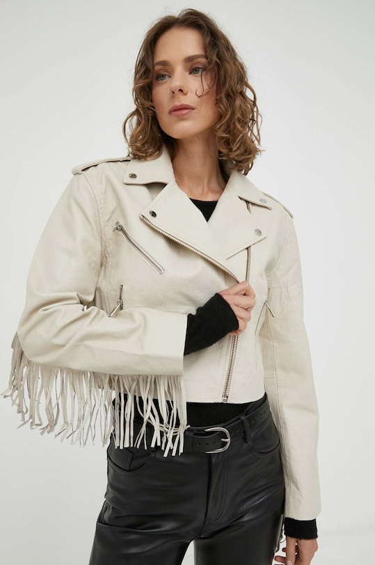Шкіряна куртка 2NDDAY бежевий 2234512650