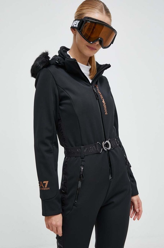 EA7 Emporio Armani kombinezon czarny 6RTD02.TN8HZ