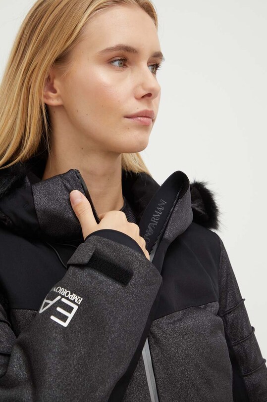 Гірськолижна куртка EA7 Emporio Armani чорний 6RTG15.TNDCZ
