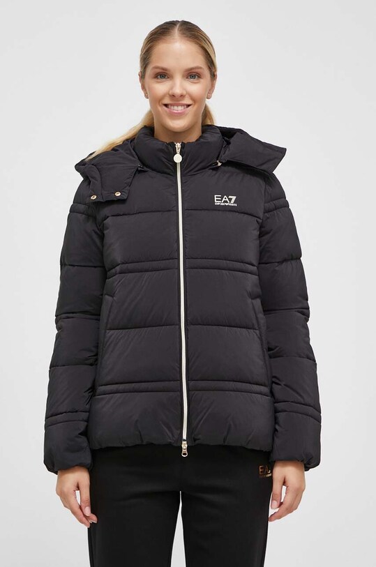 EA7 Emporio Armani geaca cu captuseala negru 6RTB09.TNDAZ