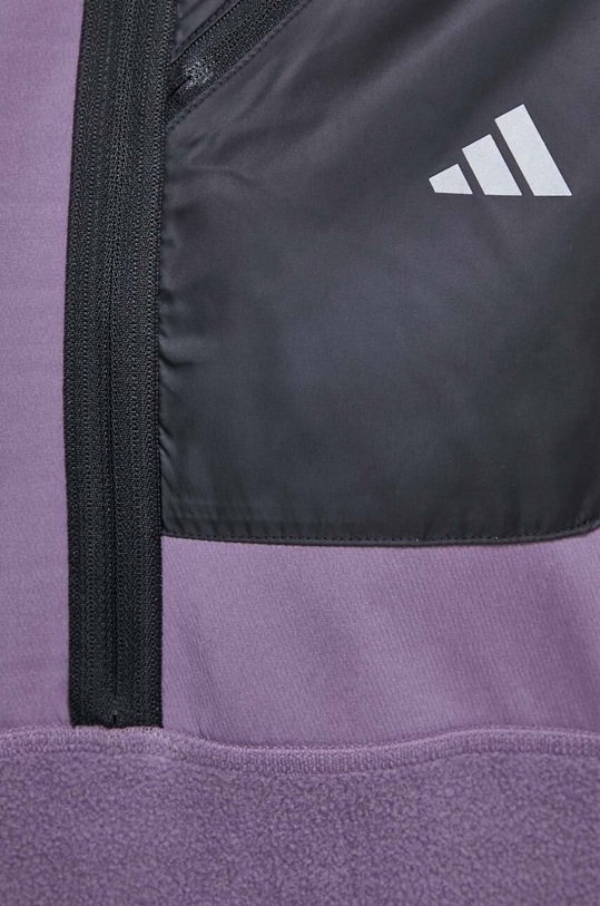 adidas Performance kurtka do biegania IM1912 fioletowy