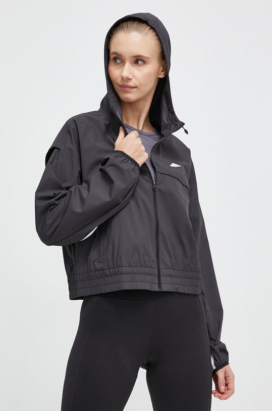 Вітровка adidas Performance WIND.RDY Hyperglam з капюшоном чорний IL6977