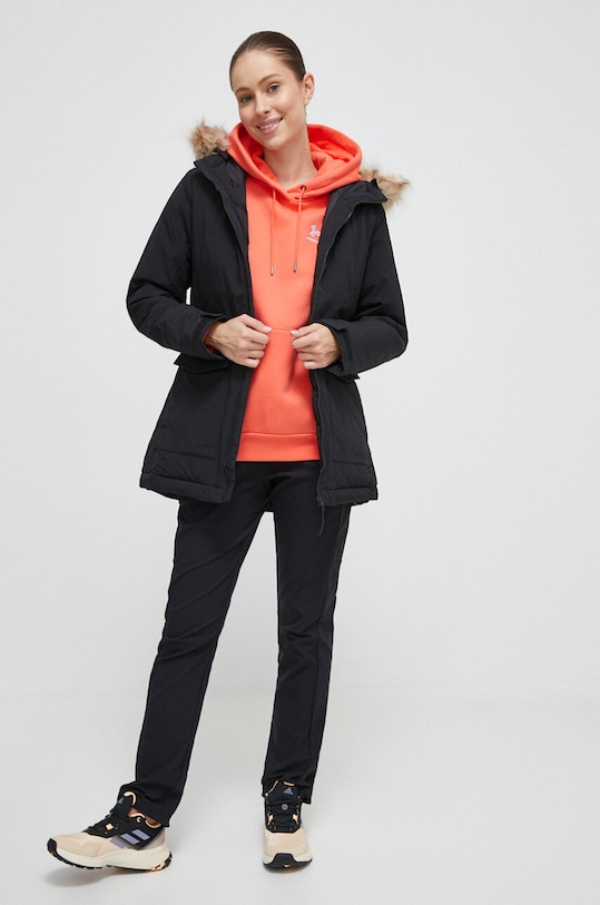 Μπουφάν adidas IJ8260 μαύρο AW23
