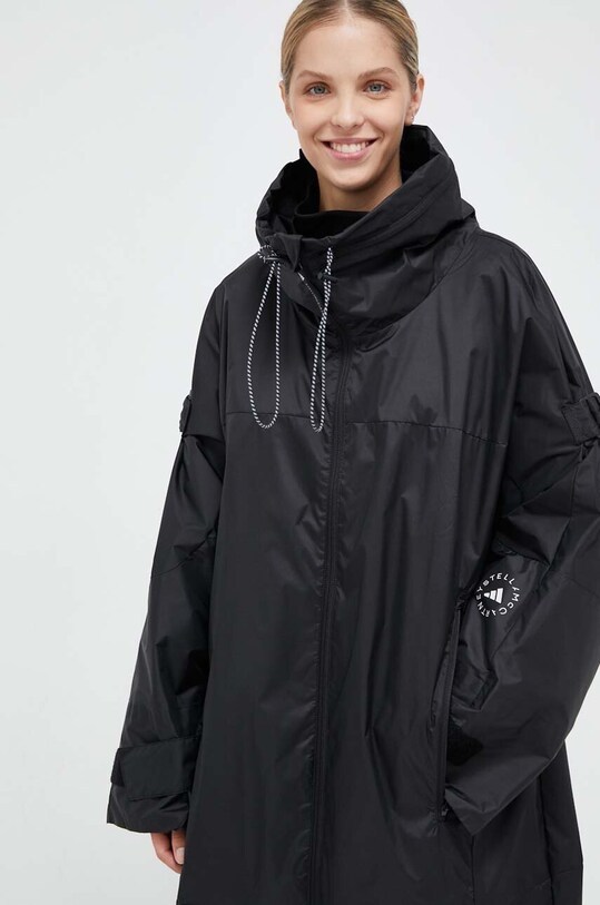 Μπουφάν adidas by Stella McCartney μαύρο HS0038