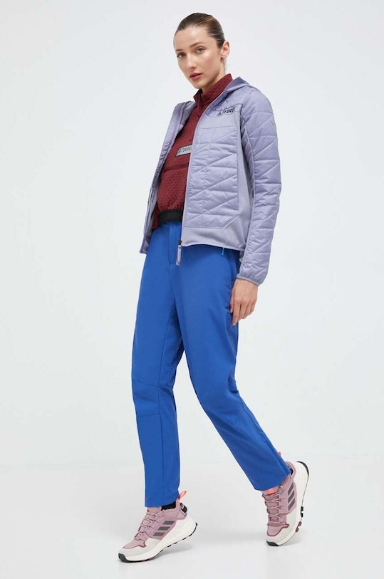 Sportovní bunda adidas TERREX Multi Primegreen Hybrid HS9711 modrá AW23
