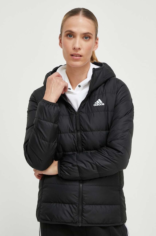 adidas kurtka puchowa Essentials pozostałe czarny HZ5724