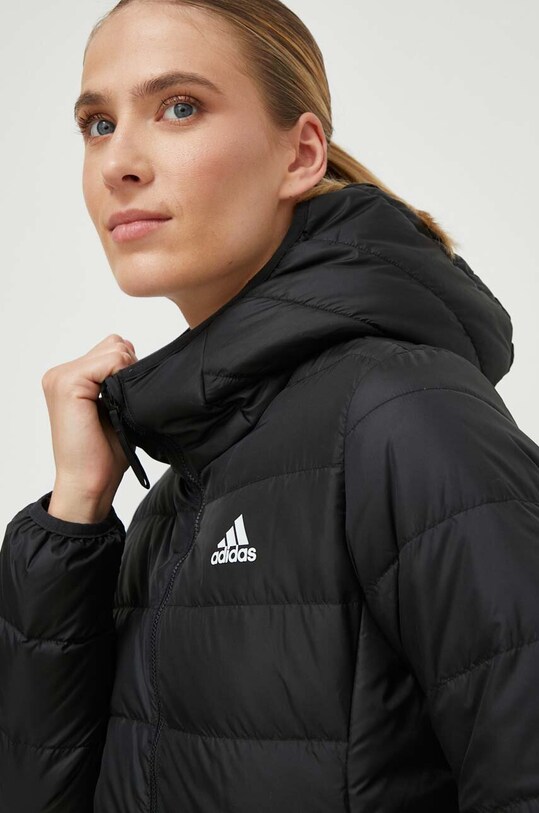 Пухова куртка adidas Essentials чорний HZ5724