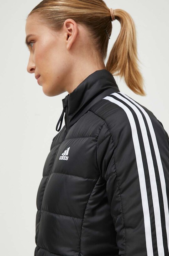 Пухова куртка adidas чорний HZ5726