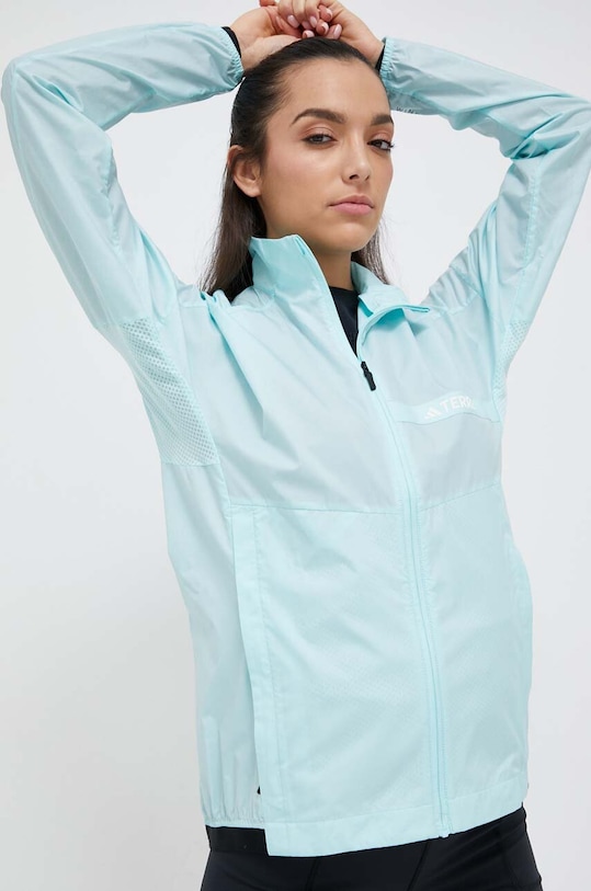 adidas TERREX wiatrówka Multi nieocieplane turkusowy IA1804