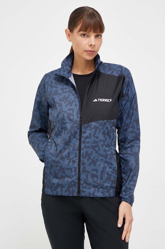 adidas TERREX windbreaker Trail necaptusit albastru IA1808
