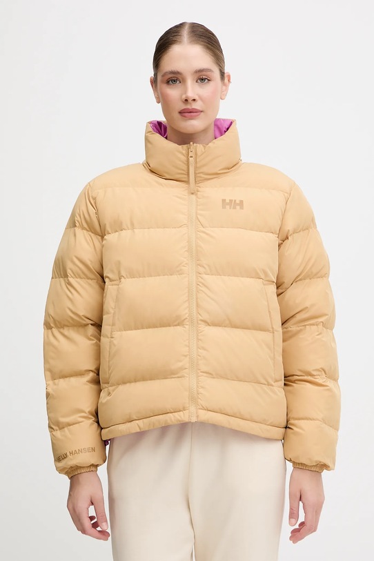 Obojstranná bunda Helly Hansen YU 23 REVERSIBLE PUFFER 54061 žltá AW25