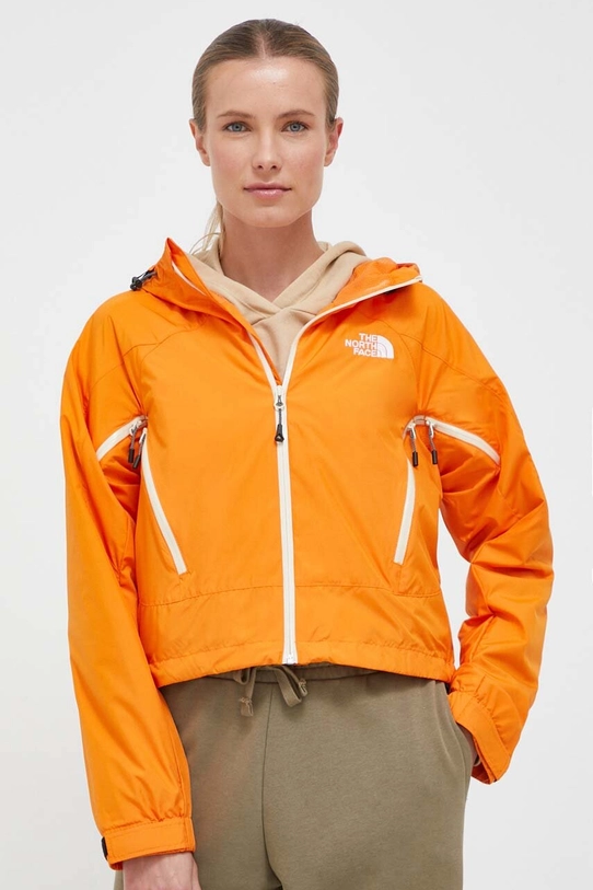 The North Face geaca cu captuseala portocaliu NF0A852NI0M1