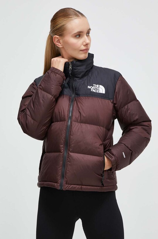 The North Face piumino foderato marrone NF0A3XEOLOS1