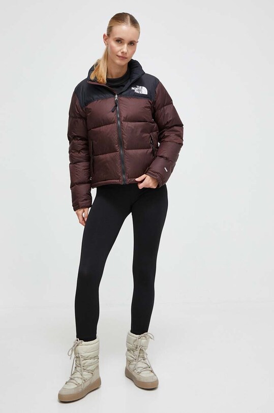 The North Face piumino NF0A3XEOLOS1 marrone AW23
