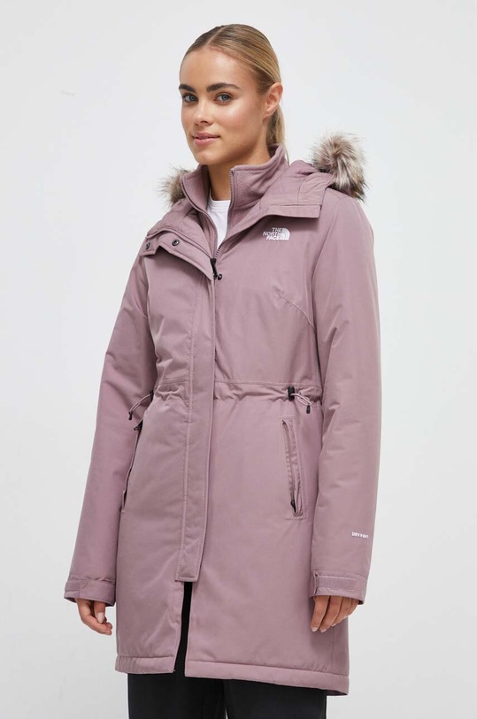 The North Face kurtka NF0A4M8YI0V1 fioletowy AW23