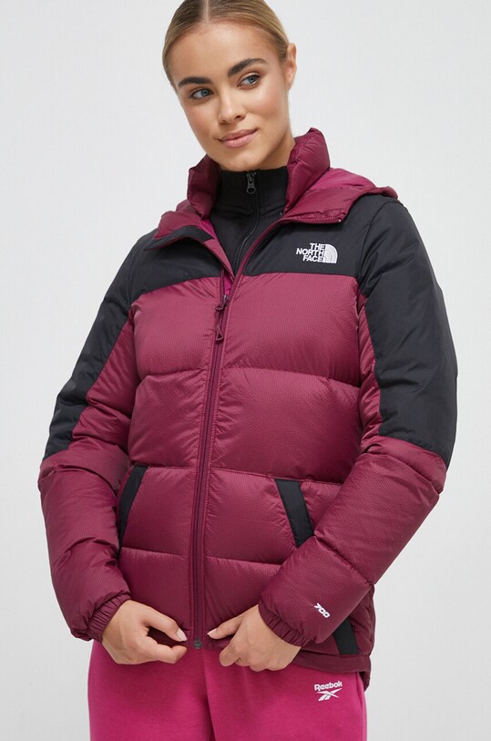 Пухено яке The North Face с изолация бордо NF0A55H4KK91