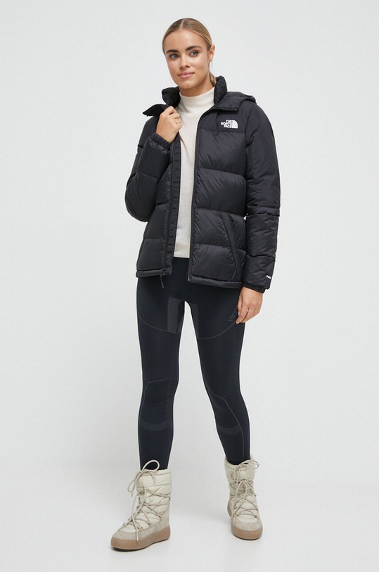 The North Face kurtka puchowa NF0A55H4KX71 czarny AW23