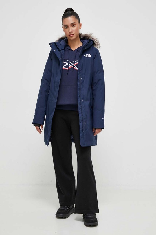The North Face piumino NF0A84J28K21 blu navy AW23