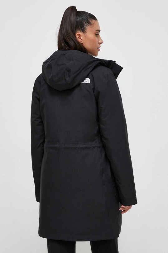 Ρούχα Μπουφάν με επένδυση από πούπουλα The North Face NF0A84J2JK31 μαύρο