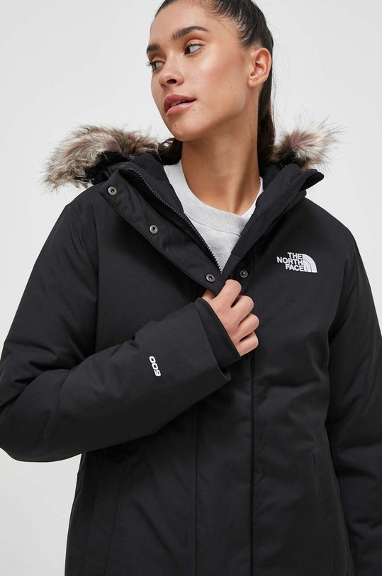 The North Face kurtka puchowa czarny NF0A84J2JK31