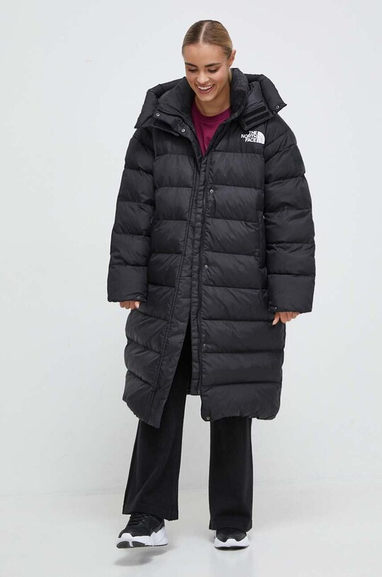 The North Face geaca NF0A852MJK31 negru AW23