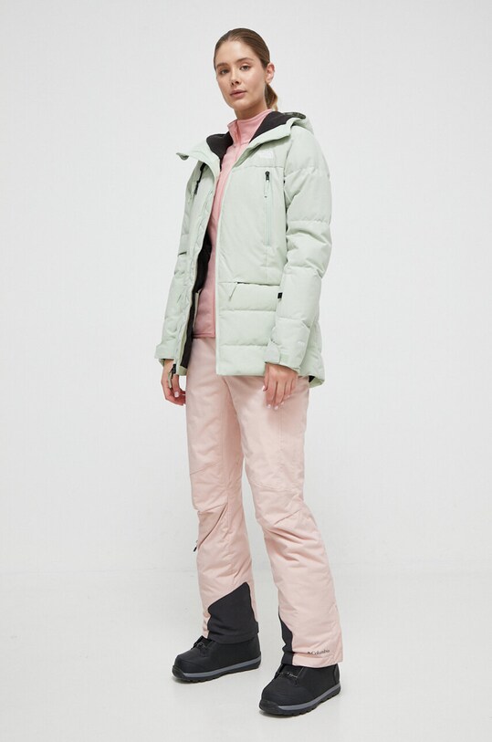 Péřová bunda The North Face Pallie NF0A3M17OPL1 zelená AW23