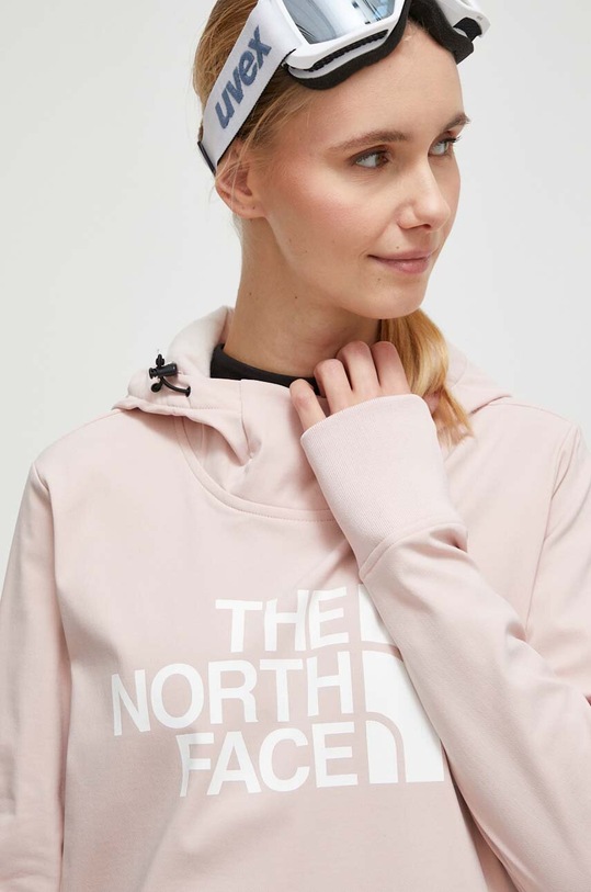 The North Face sportos pulóver Tekno Pullover rózsaszín NF0A7UUKLK61