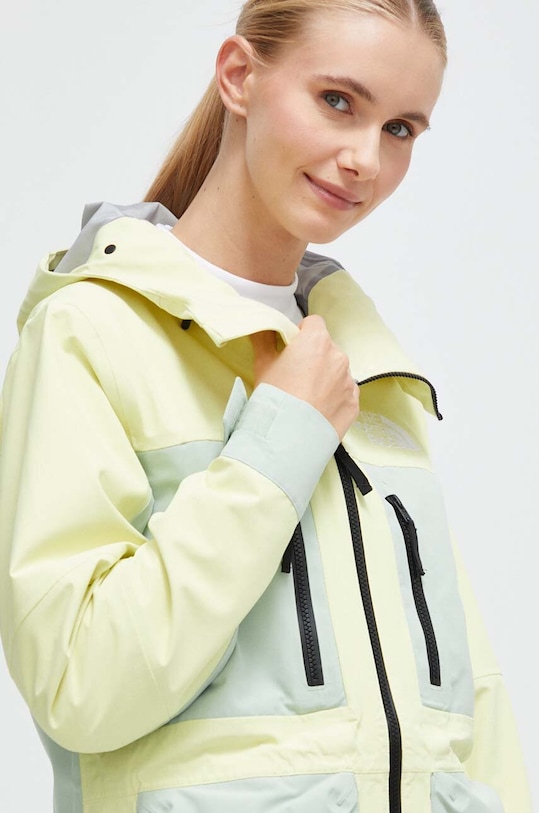 The North Face geaca Dragline galben NF0A82VYKIJ1