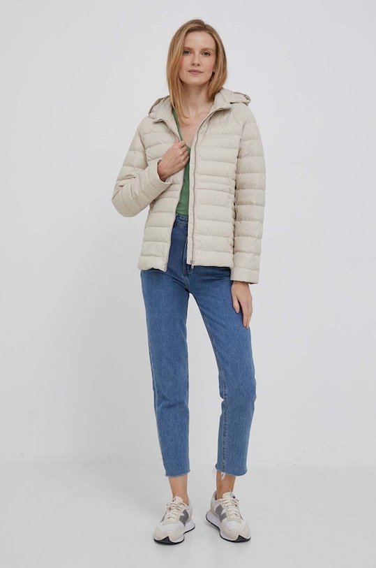 Tommy Hilfiger kurtka puchowa WW0WW41140 beżowy AW23