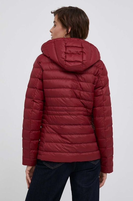 Odzież Tommy Hilfiger kurtka puchowa WW0WW41140 bordowy