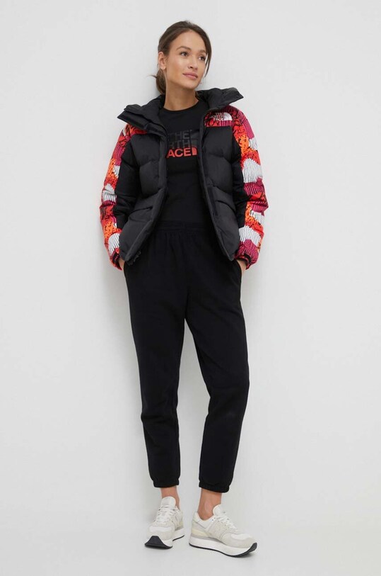 The North Face kurtka puchowa NF0A4R2WOT21 czarny AW23