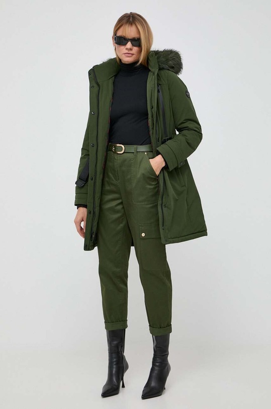 MICHAEL Michael Kors parka 77C6268M42 zielony AW23