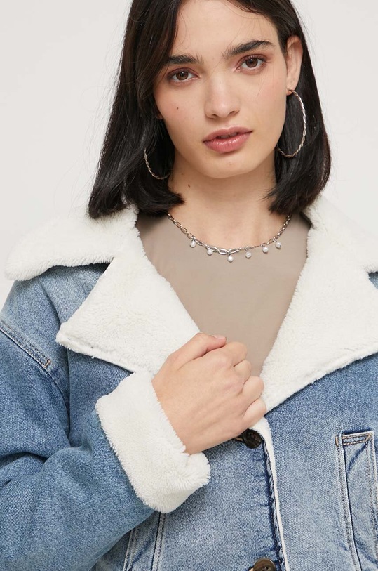 Hollister Co. kurtka jeansowa niebieski KI344.3400.278