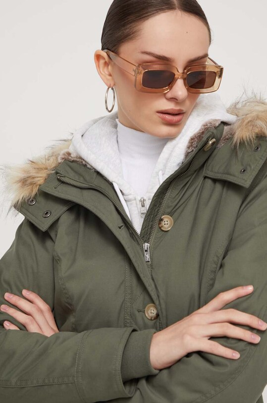 Hollister Co. kurtka zielony KI344.3502.332