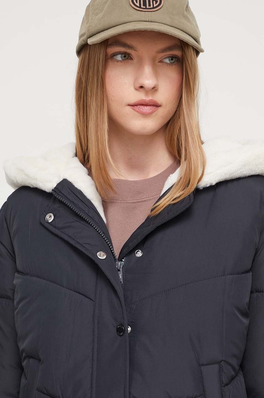Μπουφάν Hollister Co. μαύρο KI344.3601.900