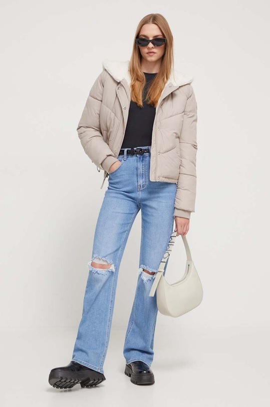 Hollister Co. kurtka KI344.3602.120 szary AW23