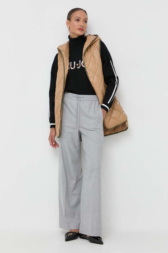 Αμάνικο μπουφάν Liu Jo WF3201.E0392 μπεζ AW23