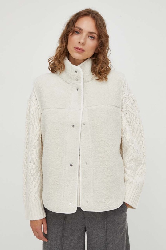 Samsoe Samsoe vest beige F23300133