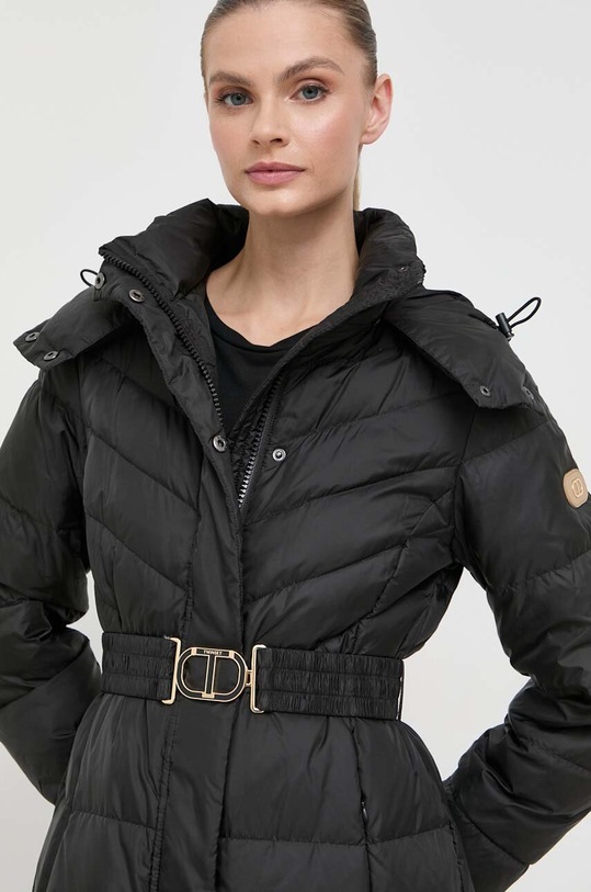 Twinset kurtka puchowa czarny 232TP2361