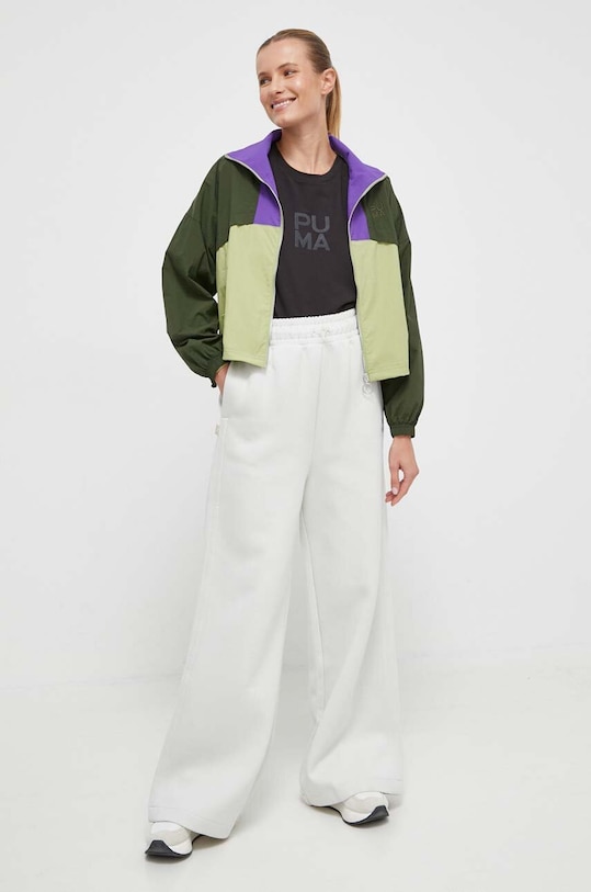 Puma kurtka 621446 zielony AW23