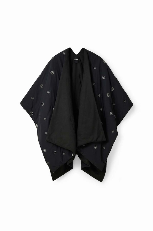 Desigual poncho 23WAIA26 czarny