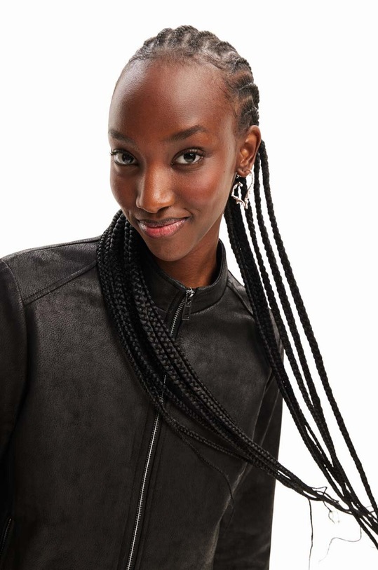 Ruházat Desigual rövid kabát 23WWEW02 fekete