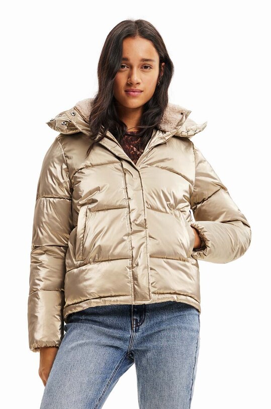 Desigual geaca cu captuseala bej 23WWEW06