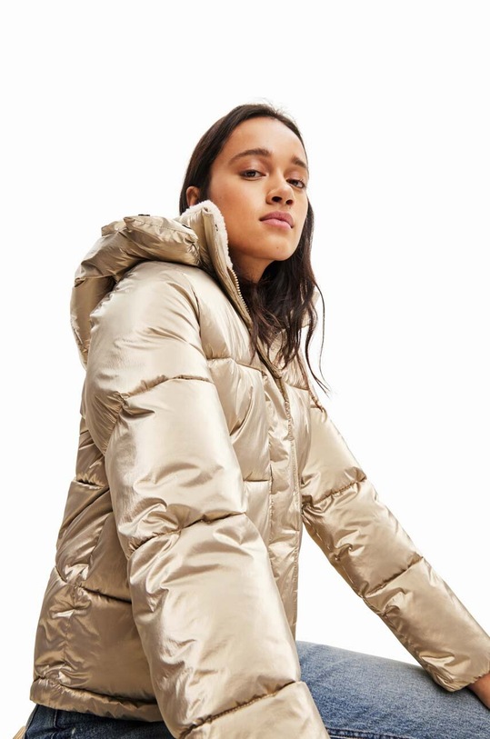 Oblečenie Bunda Desigual 23WWEW06 béžová