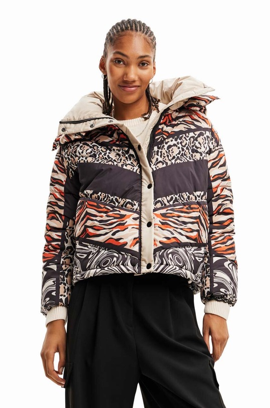 WOMAN WOVEN PADDED SHORT OVERCOAT WOMAN WOVEN PADDED SHORT OVERCOAT