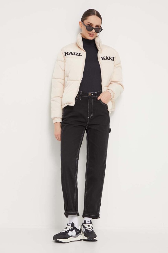 Μπουφάν Karl Kani 6176620 μπεζ AW23